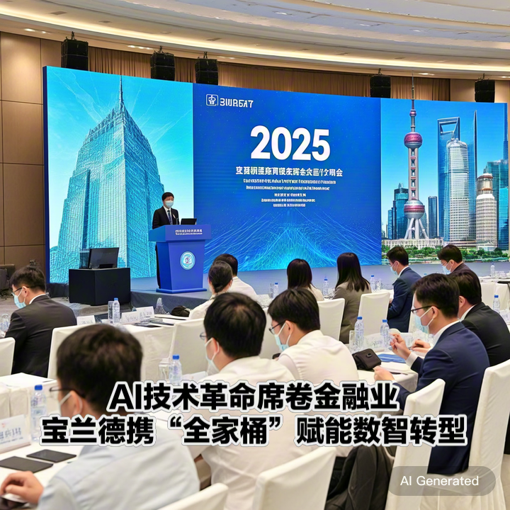 AI技术浪潮奔涌金融领域，宝兰德携“全系利器”助力数智跃迁